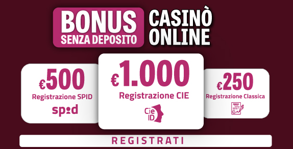 Registrati su BetFlag e ricevi 1.000€ di bonus senza deposito Casinò Online