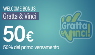 Welcome Bonus Gratta e Vinci