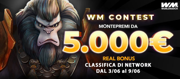 Scopri come raggiungere la vetta della classifica di Worldmatch. In palio per te fino a 5.000€!