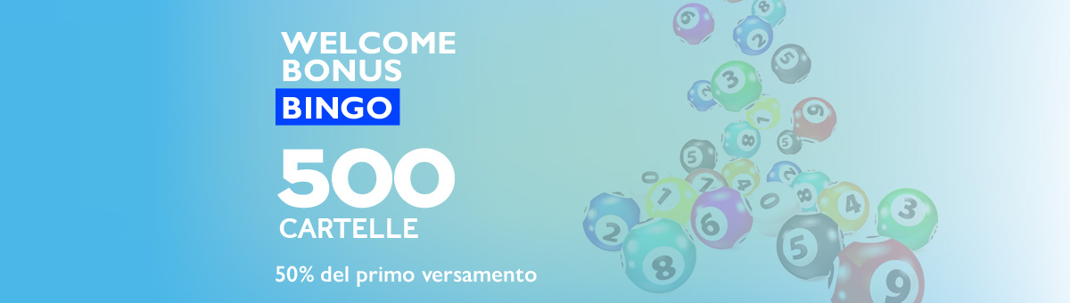 Sul primo deposito riceverai il 50% del versamento fino a 50€