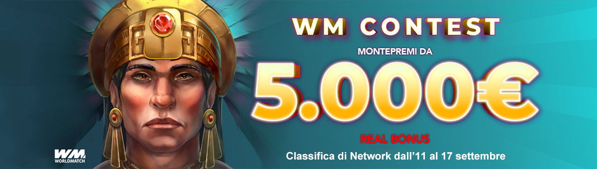 Scopri come scalare la vetta della classifica di Worldmatch... In palio per te fino a 5.000€!