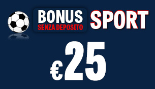 Bonus registrazione Sport 