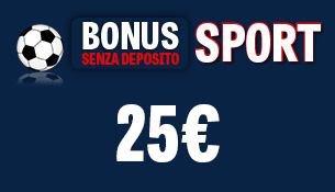 Bonus registrazione Sport 