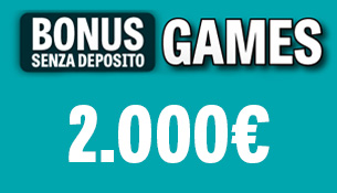 Bonus registrazione Games