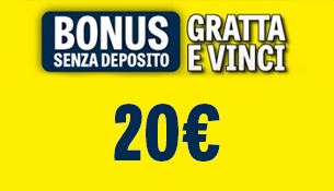 Bonus registrazione Gratta e Vinci