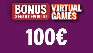 Bonus registrazione Virtual Games