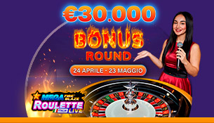 Mystery Bonus - Mega Fire Blaze Roulette Italiana