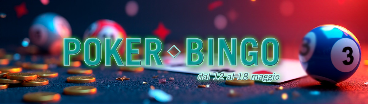 Ogni carta conta! Gioca a Poker, fai Bingo e accedi ai premi giornalieri