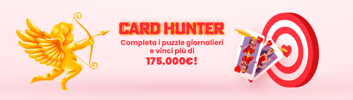 Card Hunter: completa i puzzle e prova a vincere oltre 175.000€!