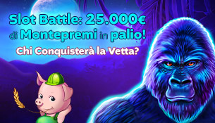Slot Battle: 25.000€ di montepremi in palio!