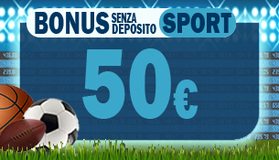 Bonus registrazione Sport 