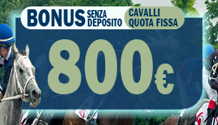Bonus registrazione Cavalli