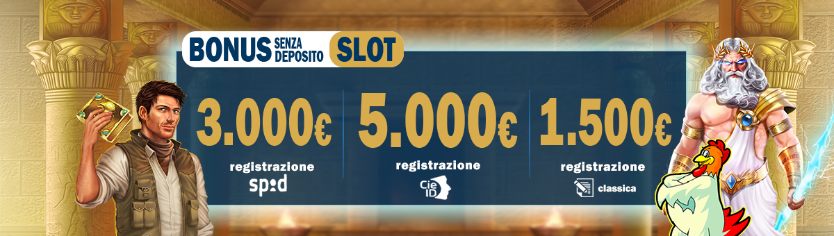 Registrati su BetFlag e ricevi 5.000€ di bonus senza deposito Slot
