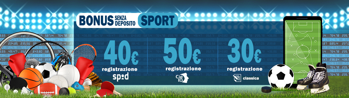 Registrandoti su BetFlag, potrai ricevere 50€ di bonus senza deposito Sport! Cosa aspetti?