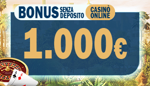 Bonus registrazione Casinò