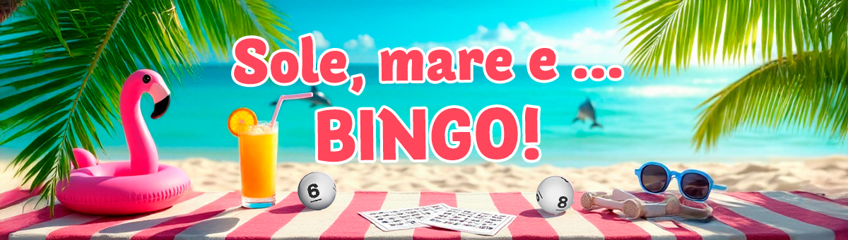 Sconti sulle cartelle, super ambo, doppia cinquina, bingo garantito, partite fast in sala Diamante e..  tantissimo altro!