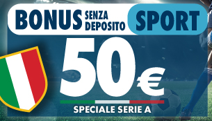 Bonus registrazione Sport 