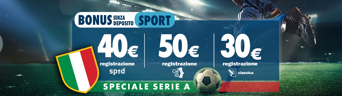 Registrandoti su BetFlag, potrai ricevere 50€ di bonus senza deposito Sport! Cosa aspetti?