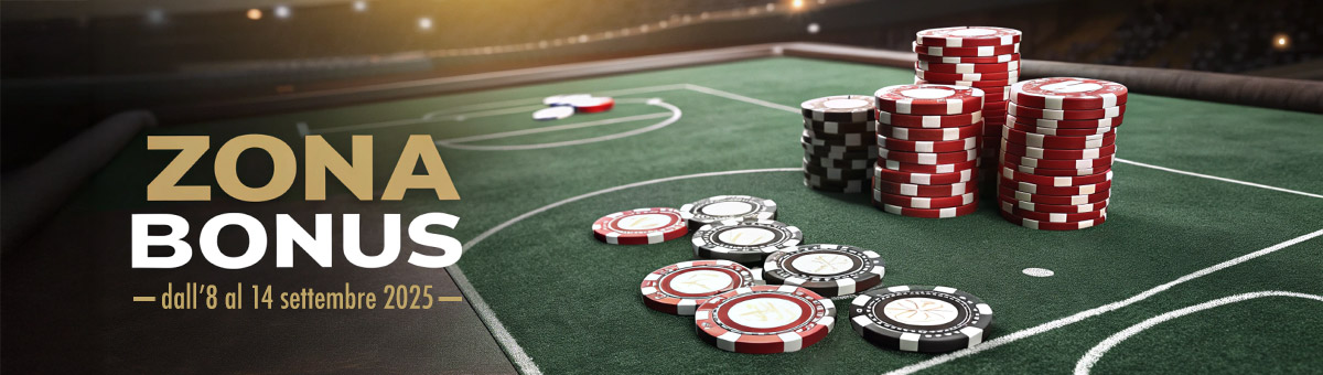 Hai vinto un torneo twister? Con la "Zona Bonus" hai la possibilità di giocare un extra gioco per vincere un premio supplementare!