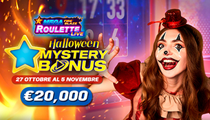Halloween Mystery Bonus - Mega Fire Blaze Roulette Live 