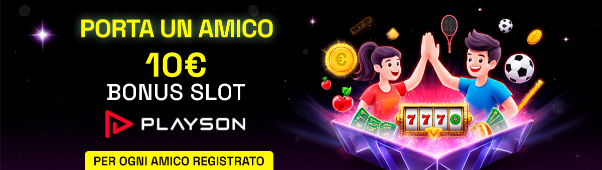 Bonus 10€ Slot Playson