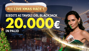 All Live XMAS Blackjack Race