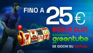 Giochi su virtual? Bonus Slot fino a 25€!