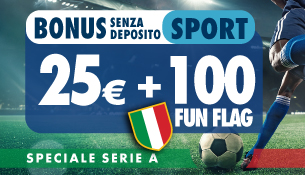 Bonus registrazione Sport 