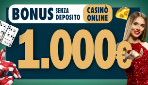 Bonus registrazione Casinò