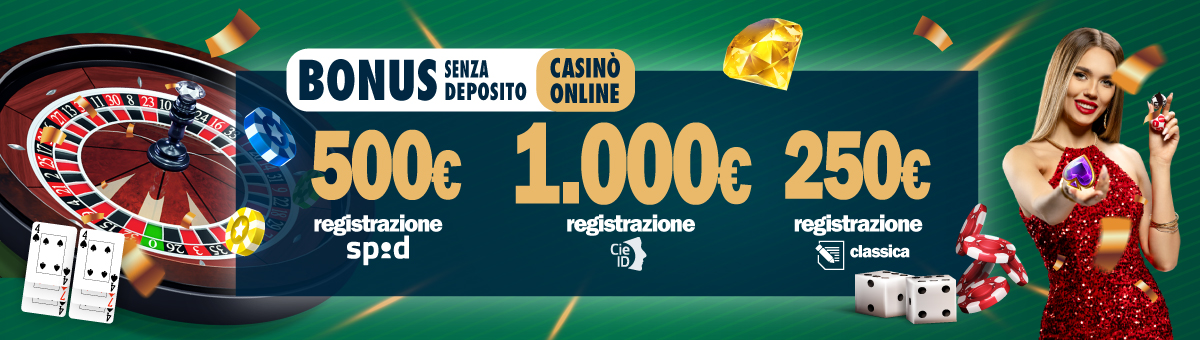 Registrati su BetFlag e ricevi 1.000€ di bonus senza deposito Casinò Online