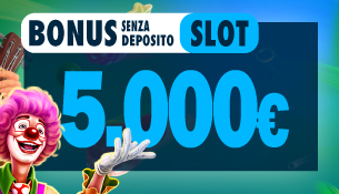 Bonus registrazione Slot