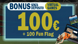 Bonus registrazione Virtual Games