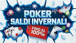 Poker: oltre 250.000€ di montepremi garantito con i saldi invernali!