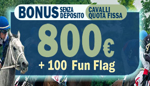 Bonus registrazione Cavalli