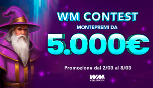 Classifica Worldmatch: 5.000€ in palio