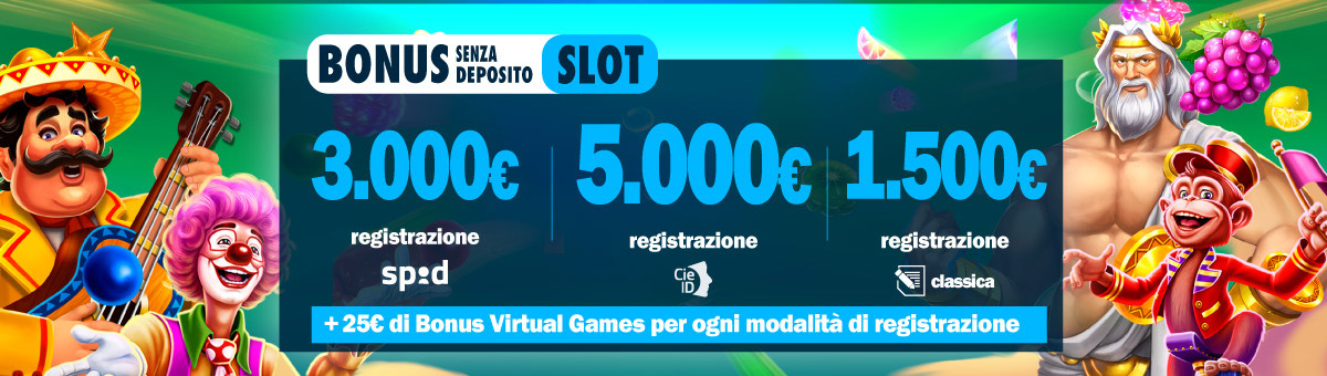 Registrati su BetFlag e ricevi 5.000€ di bonus senza deposito Slot