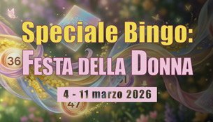 Speciale Bingo: festa della donna!