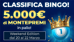 Classifica Bingo: Weekend Edition!