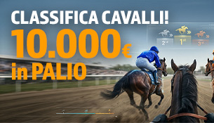 Classifica Cavalli 10.000€ di montepremi in palio!