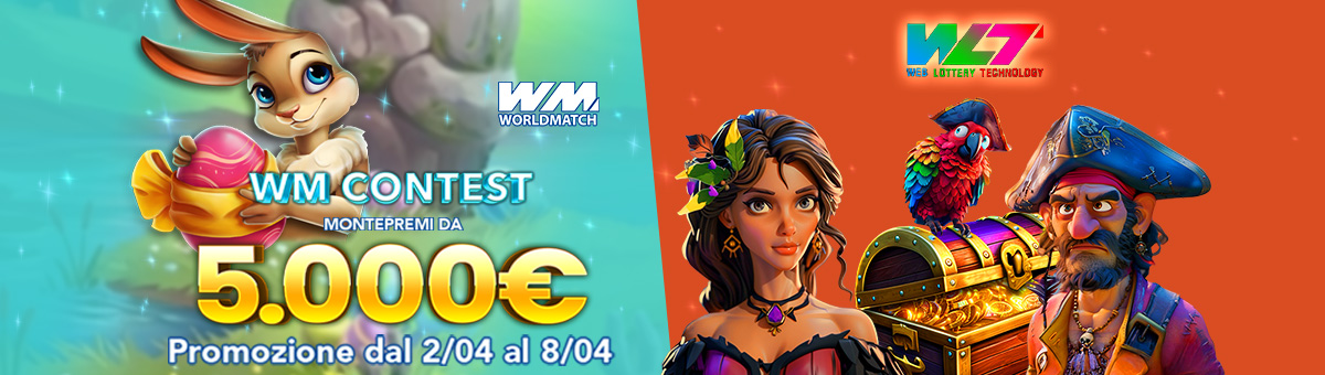 Scala la vetta della classifica di Worldmatch... scegli le tue slot preferite! In palio per te fino a 5.000€ di montepremi!