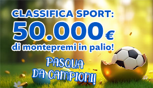 Settimana da Campioni: 50.000€ in palio!