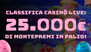 Classifica Casinò Live: Countdown pasquale