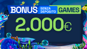 Bonus registrazione Games