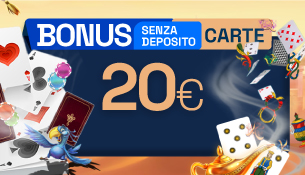 Bonus registrazione Carte