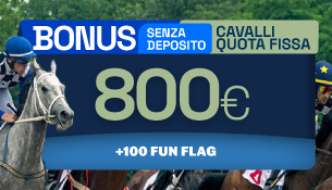 Bonus registrazione Cavalli