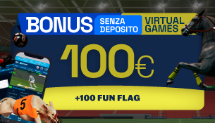 Bonus registrazione Virtual Games