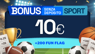 Bonus registrazione Sport 
