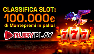 Classifica Slot: 100.000€ in palio!