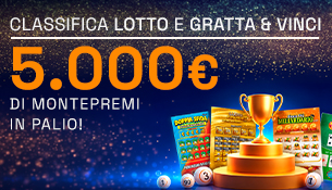 Classifica Lotto e Gratta & Vinci