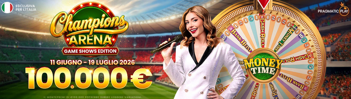 20.000€ di montepremi con la promo di network del Casinò Live Pragmatic Play. Scopri la Gates of Olympus Roulette in promozione!